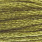 DMC Stranded Cotton - 0733 Olive Green Medium