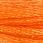 DMC Stranded Cotton - 0740 Tangerine