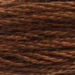 DMC Stranded Cotton - 0801 Coffee Brown Dark