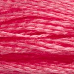DMC Stranded Cotton - 0893 Carnation Light
