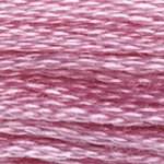 DMC Stranded Cotton - 3608 Plum Very Light