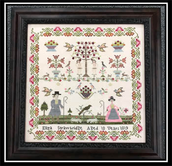 Victorian Rose Needlearts - Eliza Strawbridge 1819 – thestitchersmerchant