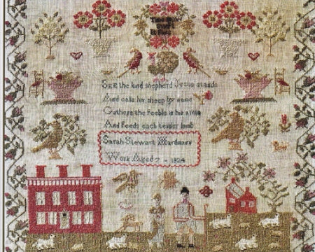 NeedleWork Press - Sarah Stewart Hardman - Aged 7 - 1824