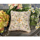 Blue Flower Stitching - Summer Acorns